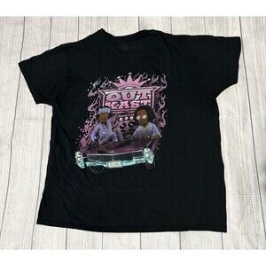 Outkast ATLiens Cartoon Graphic T-Shirt Size XL Extra Large Hip Hop Rap Music